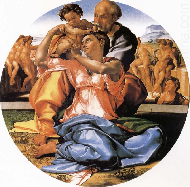 Holy Family, Michelangelo Buonarroti